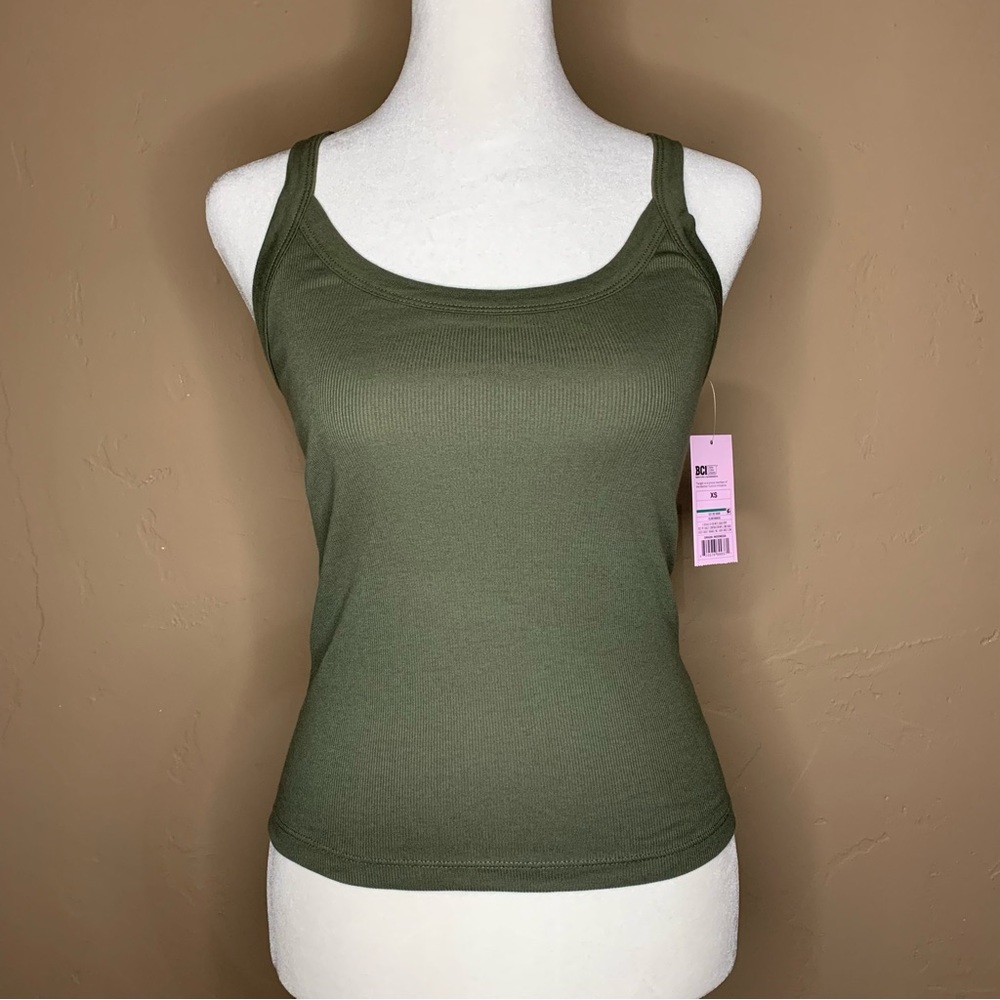 Women’s Olive Green Tank Top